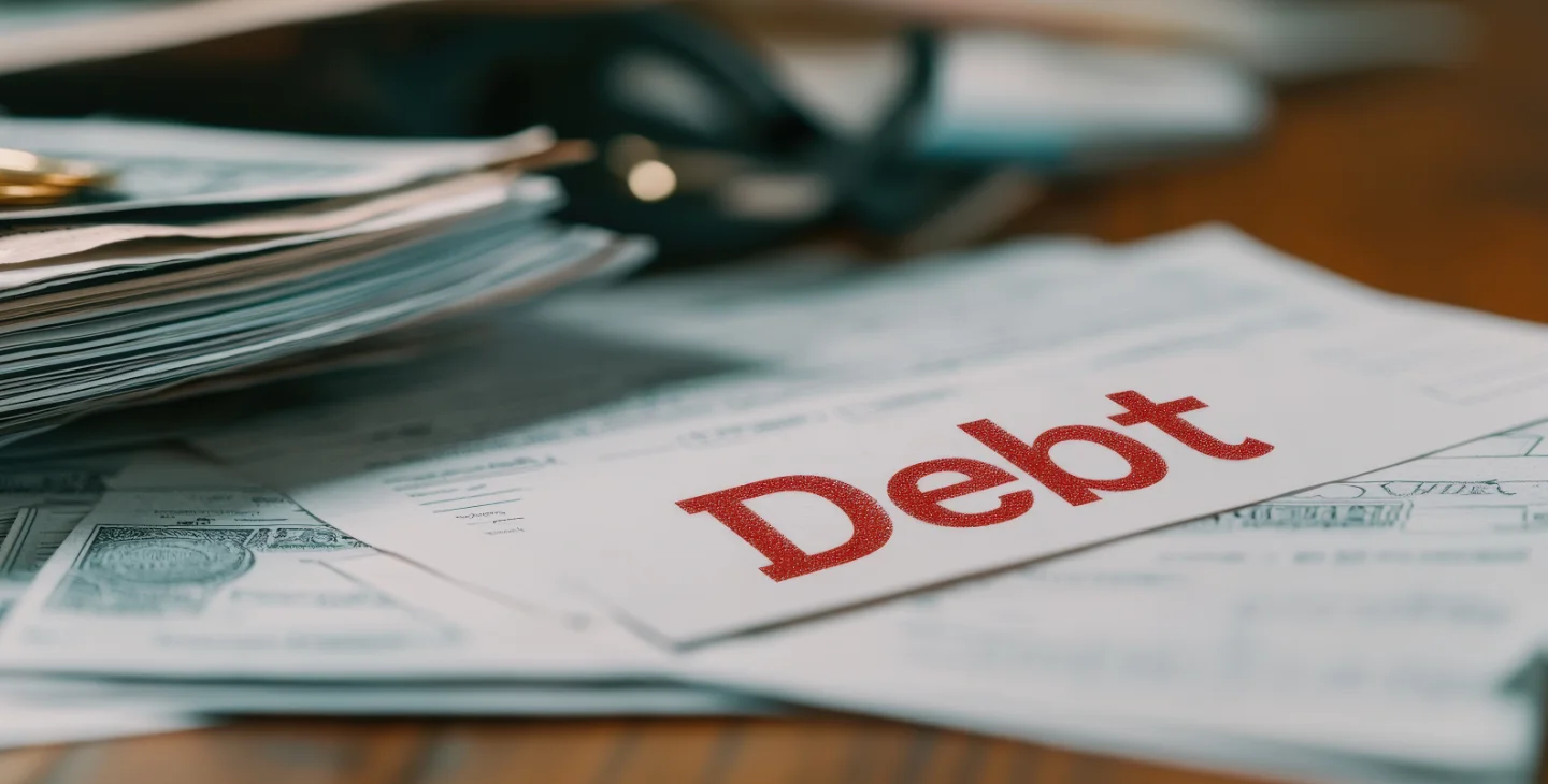 Debt collection services banner